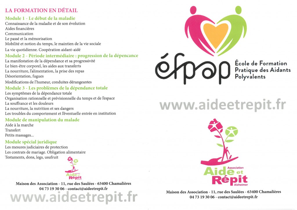 AIDE ET REPIT 1ERE PAGE