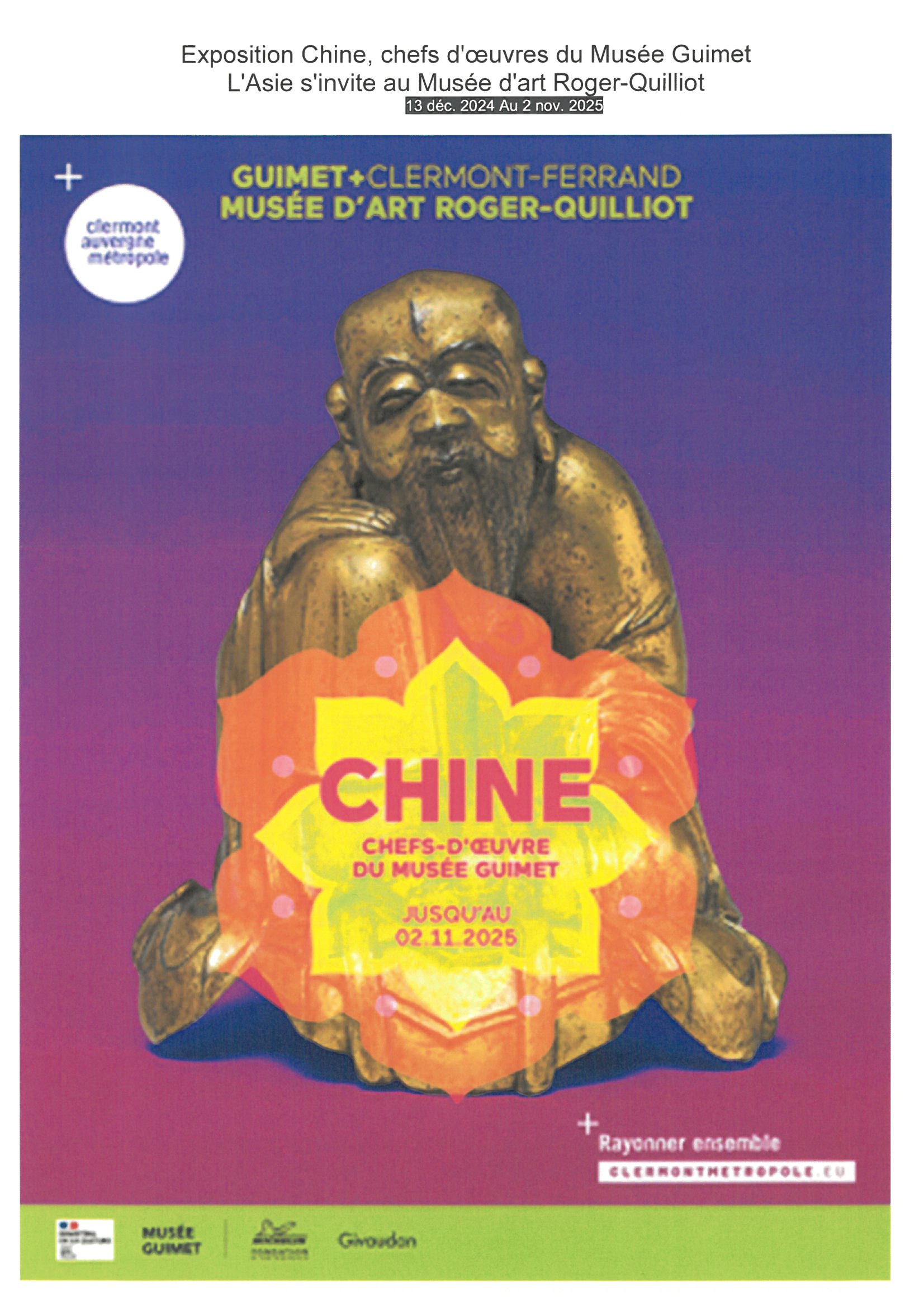 CHINE ROGER QUILLIOT