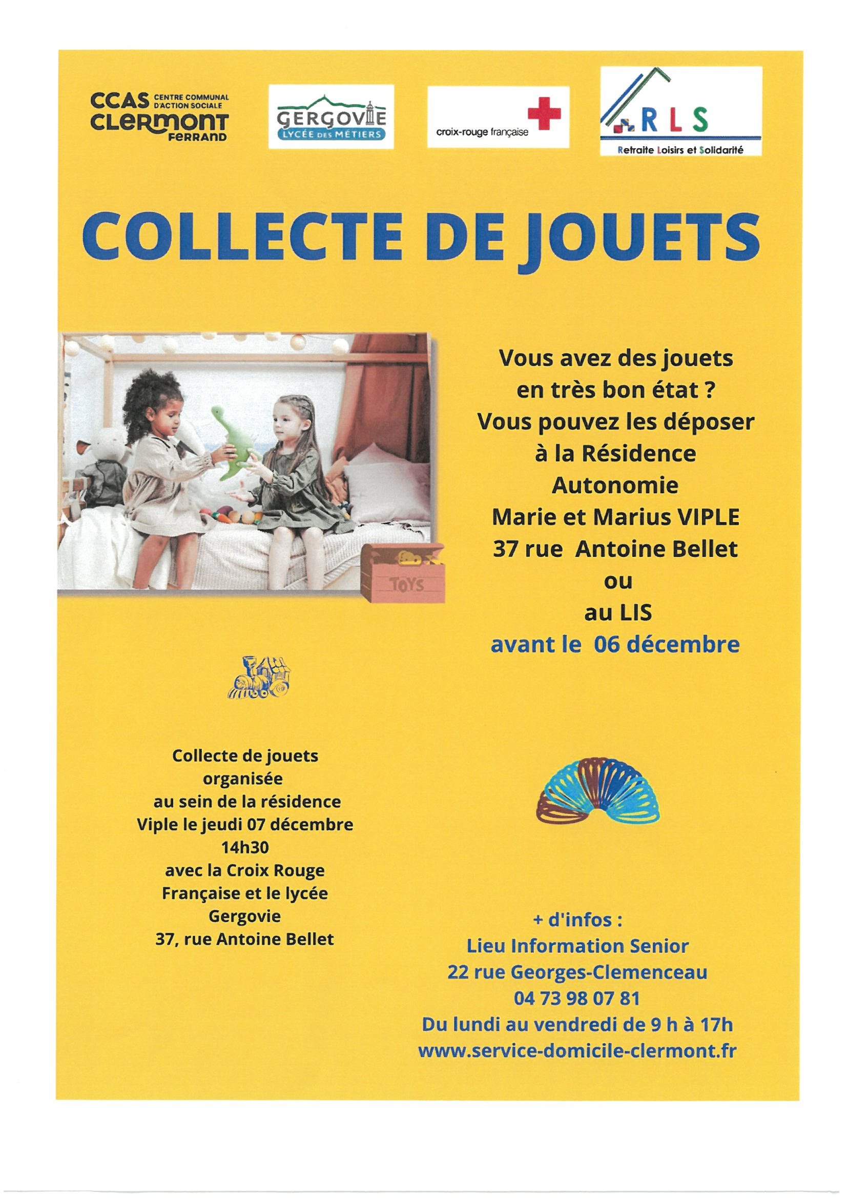 COLLECTE DE JOUETS