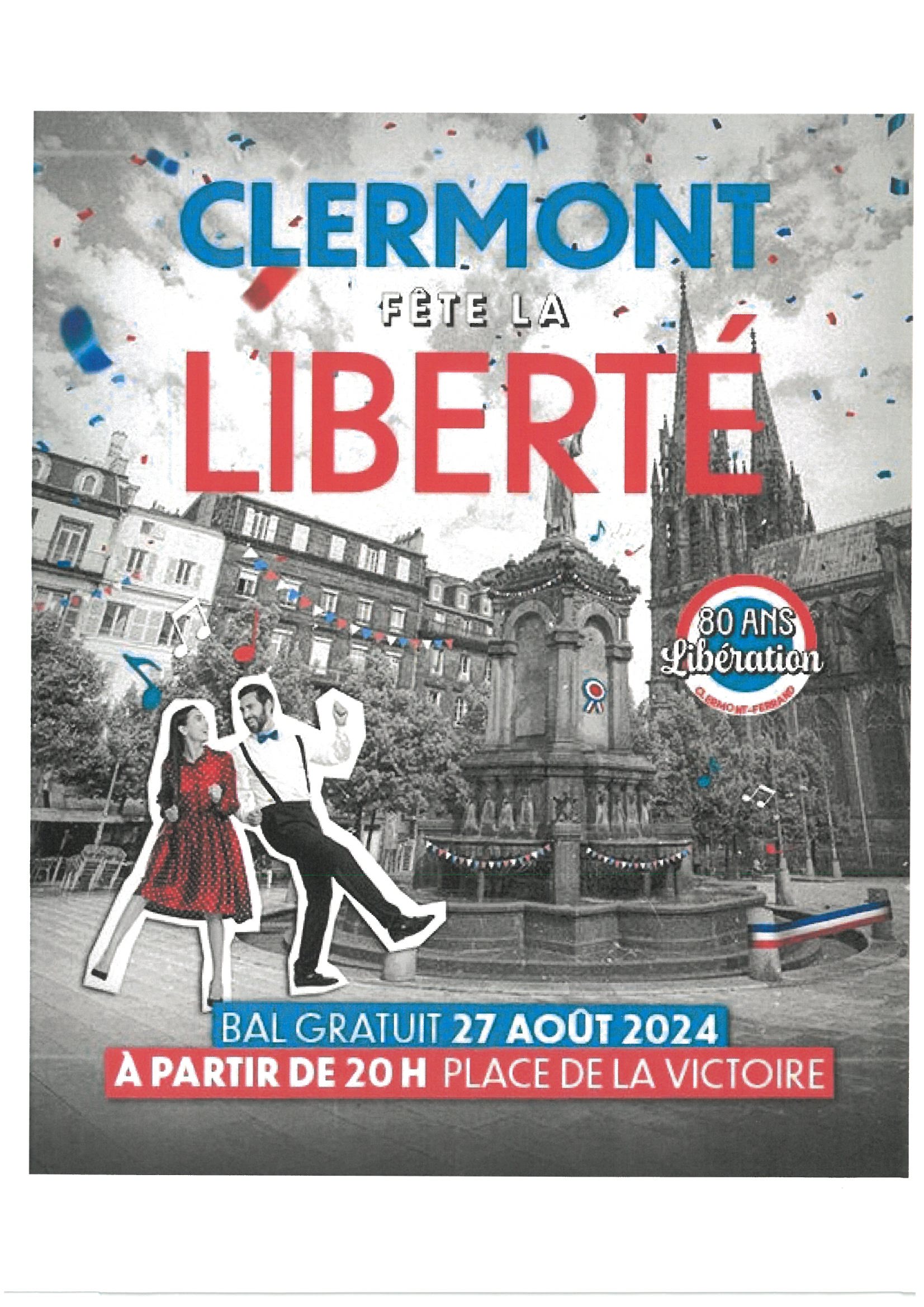COMMEMORATION 80 ANS CLERMONT 27082024
