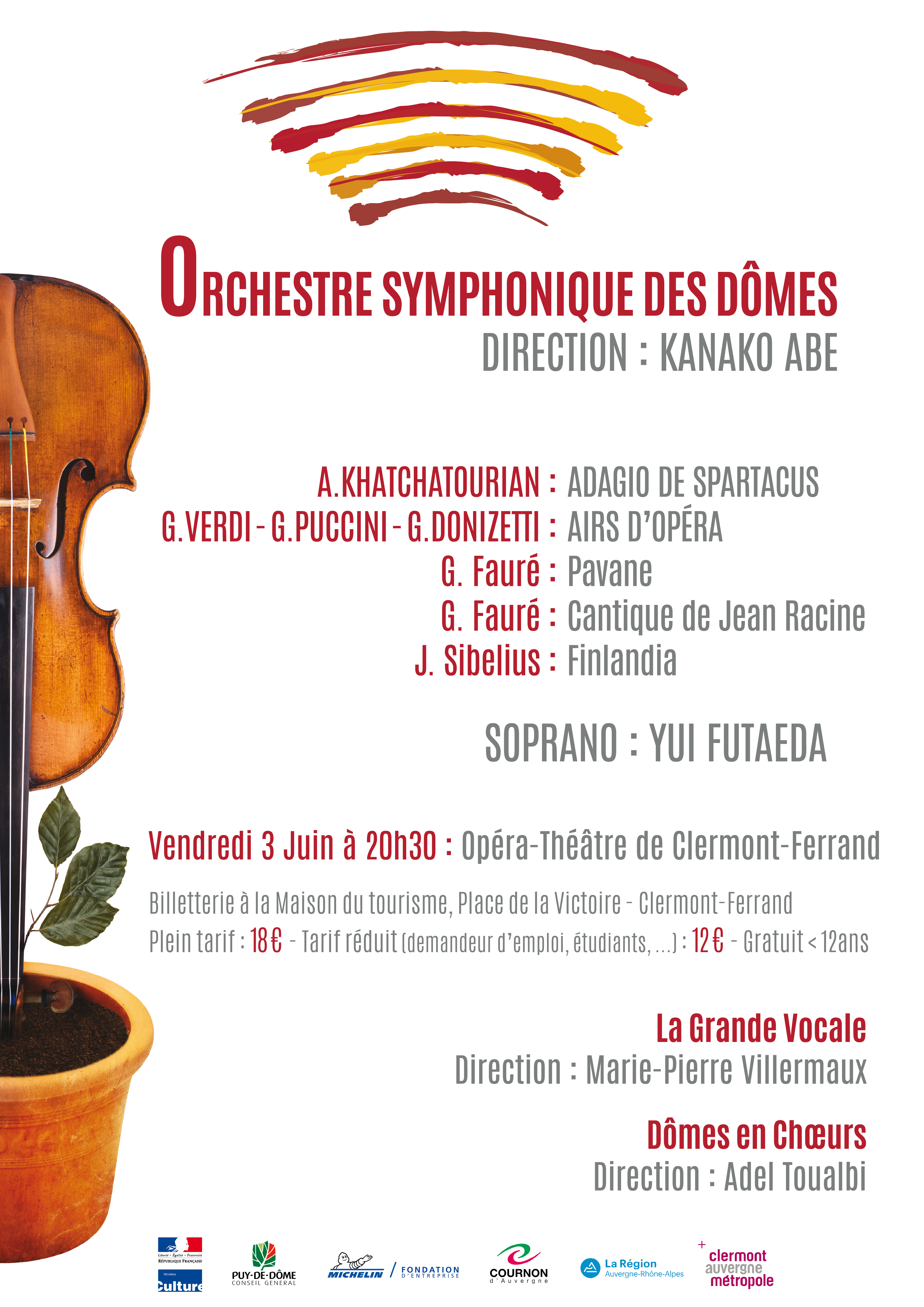 CONCERT 3 JUIN OPERA