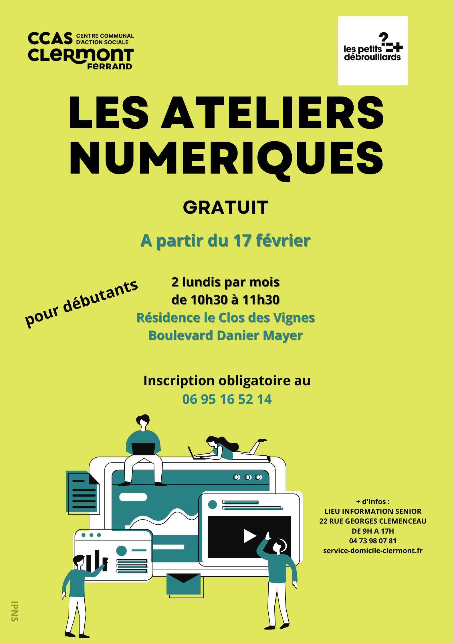 LES ATELIERS NUMERIQUES 2025