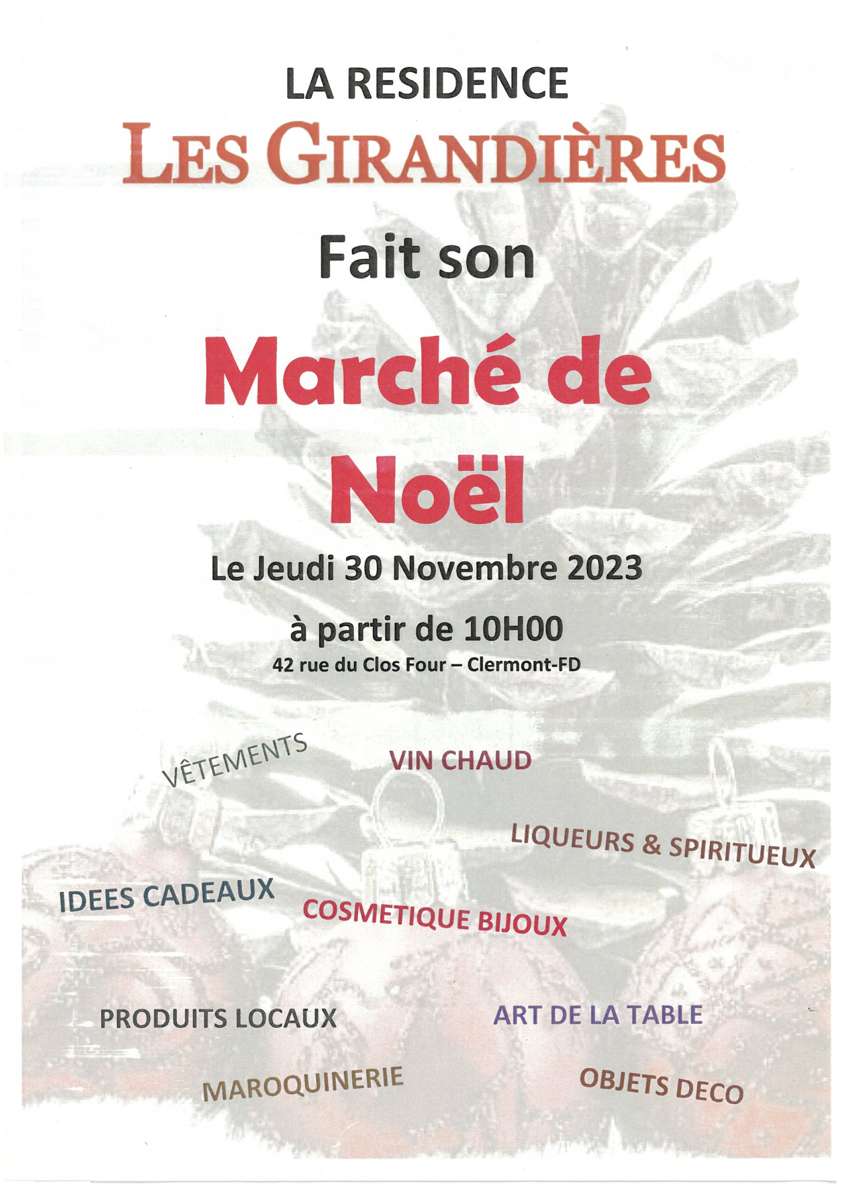 MARCHE DE NOEL 30112023