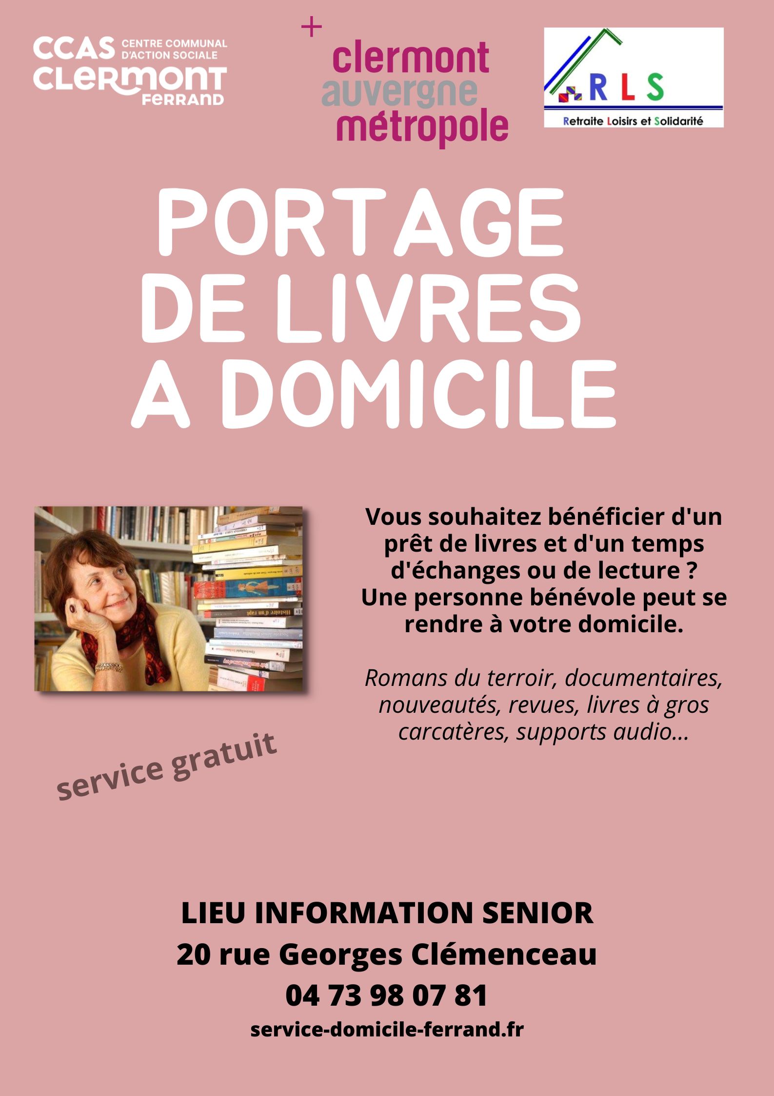PORTAGE DE LIVRES