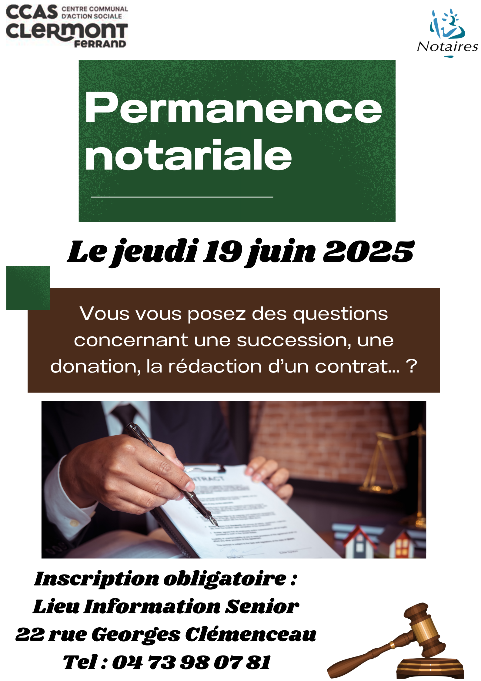 Permanence notariale 19-06