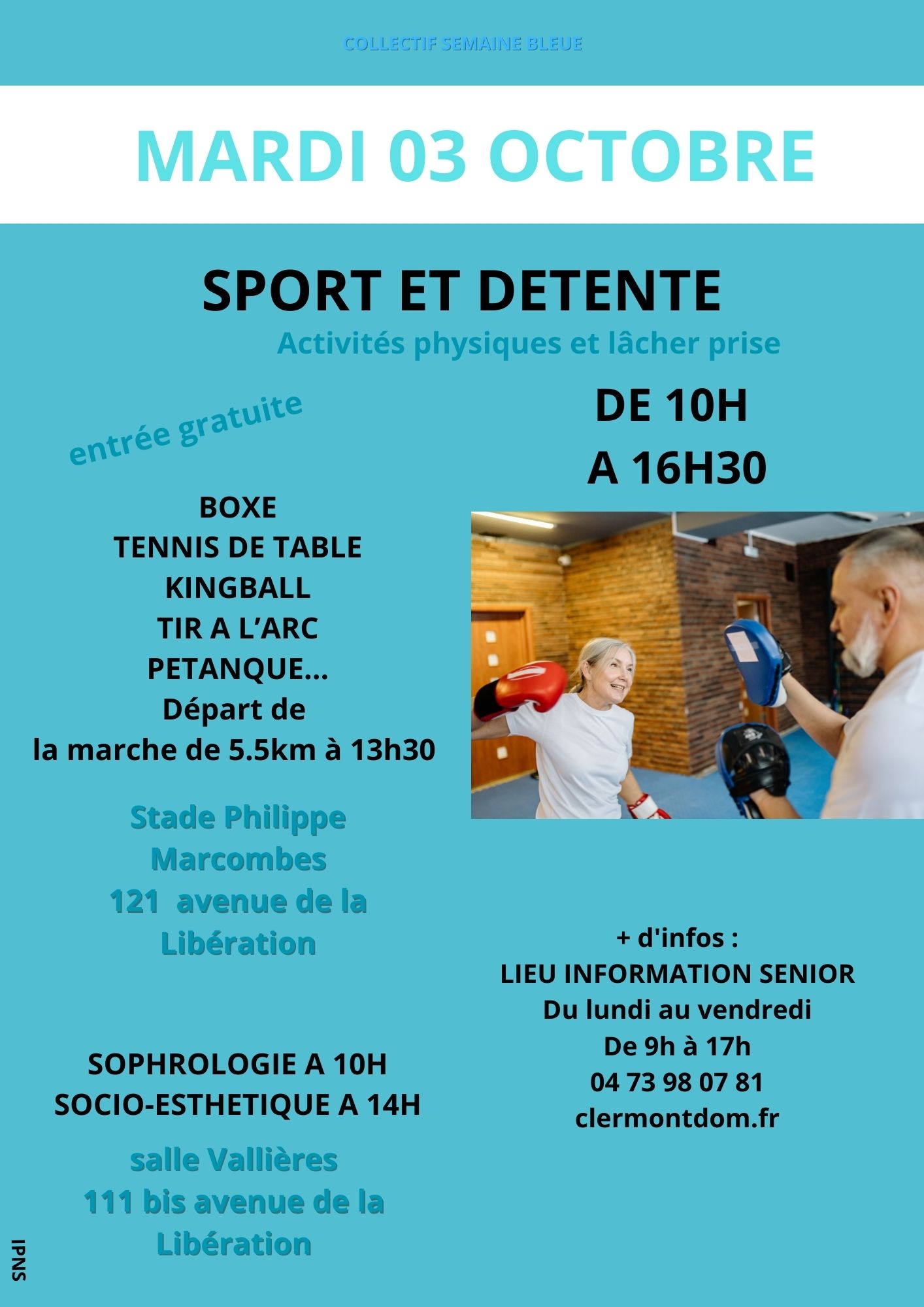 affiche 03.10 sport et détente